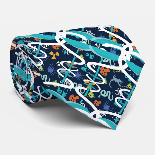 ACMT Abstrakt Tox Muster Farbe Neck Tischteil Krawatte (Gerollt)