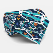 ACMT Abstrakt Tox Muster Farbe Neck Tischteil Krawatte (Gerollt)