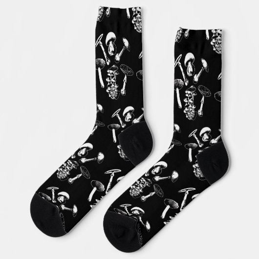ACMT Fatal Fungi Tox Socken (schwarz) (Linkes Detail)