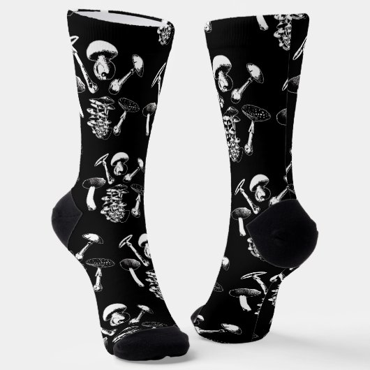 ACMT Fatal Fungi Tox Socken (schwarz) (Gewinkelt)