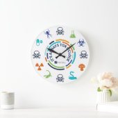 ACMT Tox Clock - Lichtdesign Große Wanduhr (Zuhause)