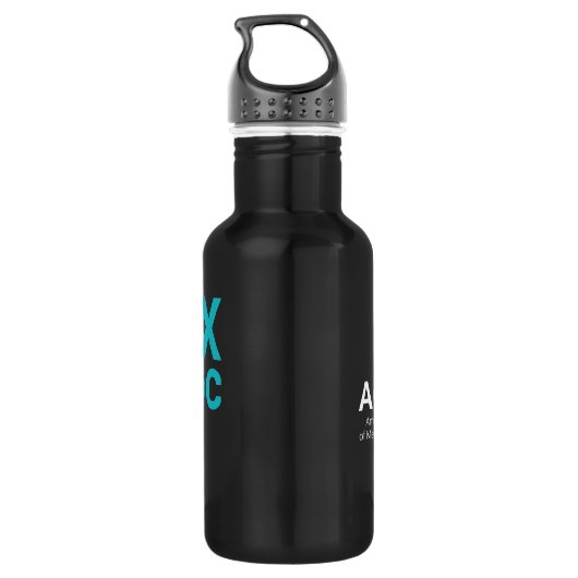 ACMT Tox Doc Black 18 oz Wasserflasche (Rückseite)