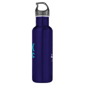 ACMT Tox Doc Blue Water Flasche Edelstahlflasche (Rückseite)