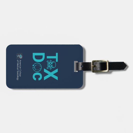 ACMT Tox Doc Gepäcktag Gepäckanhänger (Vorderseite horizontal)