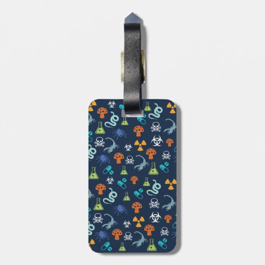 ACMT Tox Doc Gepäcktag Gepäckanhänger (Rückseite vertikal)