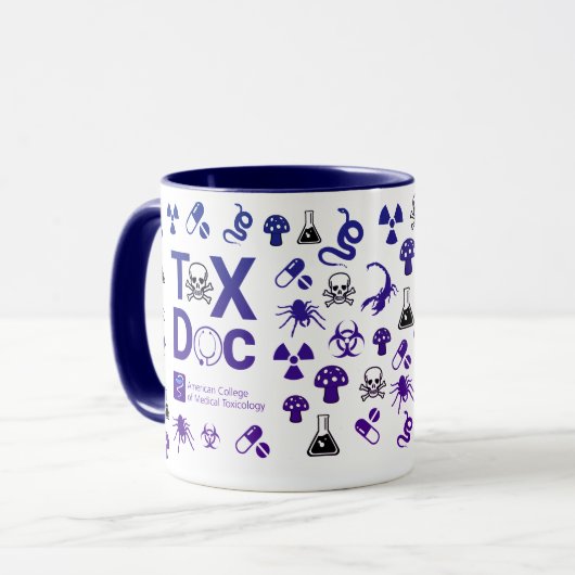 ACMT Tox Doc Tasse Blau/Lila (Vorderseite Links)