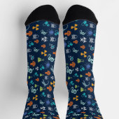 ACMT Tox Socks Farbiges Giftmuster Socken (Oben)