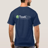 ACMT ToxIC Navy-T - Shirt (Rückseite)