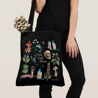 ACMT Vintage Pick Your Poison Schwarze Tasche