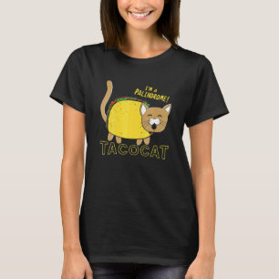 Acocat Rückwärts Geschrieben Ist Aco Cat  Cinco De T-Shirt