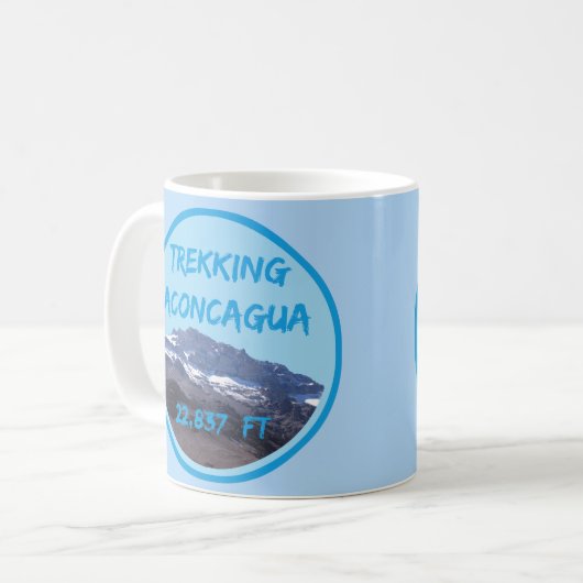 Aconagua Highlights Kaffeetasse (Vorderseite Links)