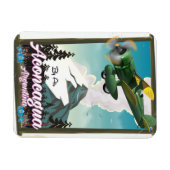 Aconcagua Argentinien Reiseplakat Magnet (Horizontal)