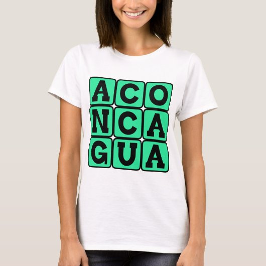 Aconcagua, Berg in Argentinien T-Shirt (Vorderseite)