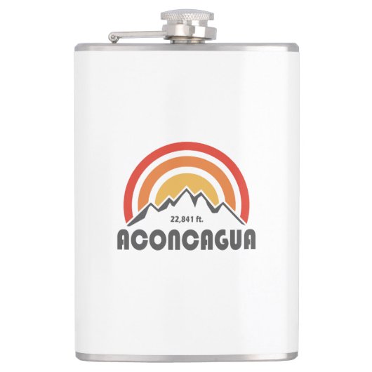 Aconcagua Flachmann (Vorderseite)