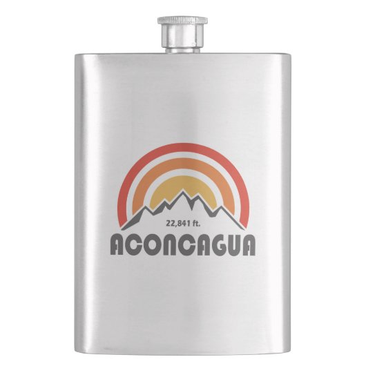 Aconcagua Flachmann (Vorderseite)