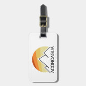 Aconcagua Retro Gepäckanhänger (Vorderseite vertikal)