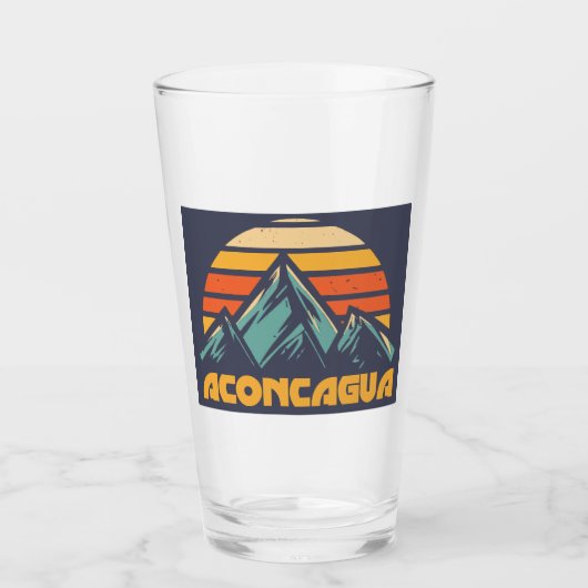 Aconcagua Retro Turquoise Glas (Vorderseite)