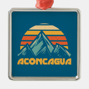 Aconcagua Retro Turquoise Ornament Aus Metall