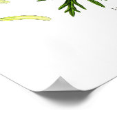 Aconitum napellus poster (Ecke)