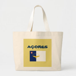 AÇORES CUSTOM TOTE BAG JUMBO STOFFBEUTEL