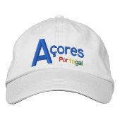 Açores Strike Custom Hat Bestickte Kappe (Vorderseite)