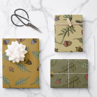 Acorn Bundle Geschenkpapier Set
