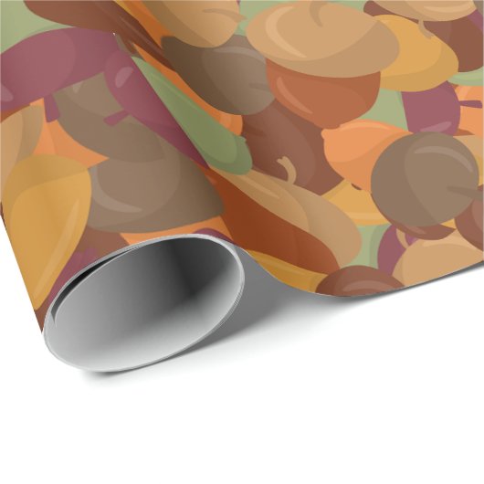 Acorn Camouflage Geschenkpapier (Rolleneckpunkt)