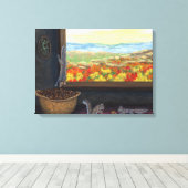 Acorn Diebe Malerei Leinwanddruck (Insitu (Holzboden))