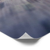 Acorn elf auf dem Motorradposter Poster (Ecke)