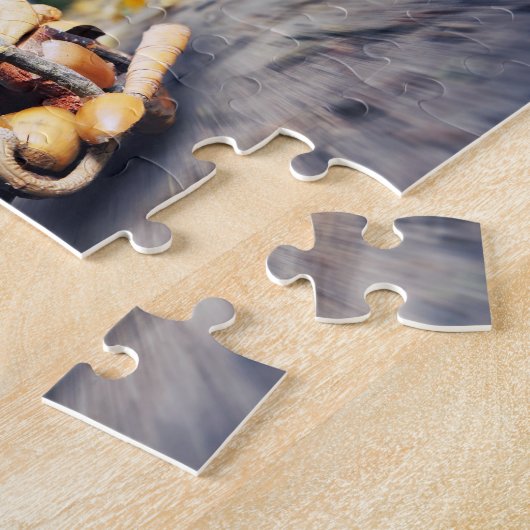 Acorn-Elf-Fahrer auf dem Motorrad Puzzle (Seite)