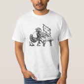 Acorn elf spielen auf Computer-T - Shirt (Vorderseite)
