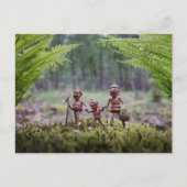 Acorn-Elfen Postkarte (Vorderseite)