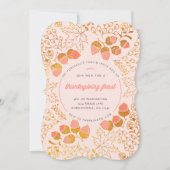 Acorn Erntedank Einladung (Vorderseite)