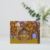 ACORN FEE HÜTTE Postkarte (Stehend Vorderseite)