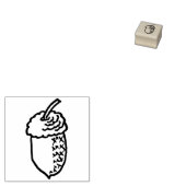 Acorn Gummistempel (Stempel)