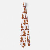 Acorn Herbstfarben Personalisiert Krawatte (Vorderseite)