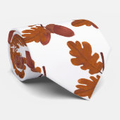 Acorn Herbstfarben Personalisiert Krawatte (Gerollt)