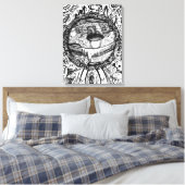 Acorn Leinwanddruck (Insitu (Schlafzimmer))