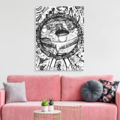 Acorn Leinwanddruck (Insitu (Wohnzimmer))