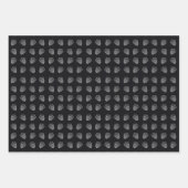 Acorn Line Art Muster Geschenkpapier Set (Vorderseite)