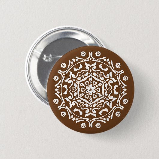 Acorn Mandala Button (Vorne & Hinten)