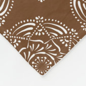 Acorn Mandala Fleecedecke (Ecke)