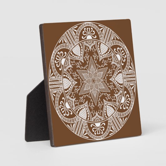 Acorn Mandala Fotoplatte (Vorderseite)