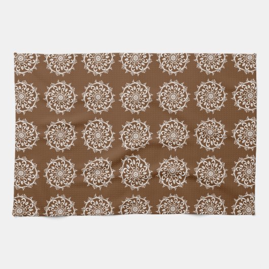 Acorn Mandala Geschirrtuch (Horizontal)