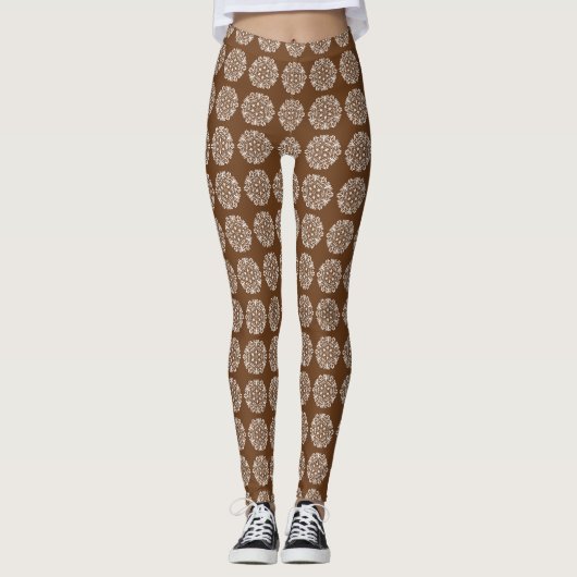 Acorn Mandala Leggings (Vorderseite)
