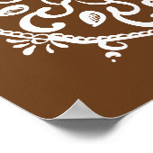 Acorn Mandala Poster (Ecke)