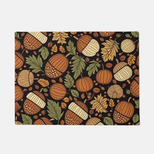 Acorn Muster Harvest Day Doormat Fußmatte (Vorderseite)
