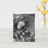Acorn Note Card Karte (Gelbe Blume)