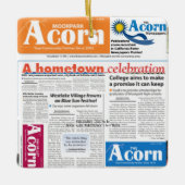 Acorn Ornament auf beiden Seiten unterschiedlich (Vorderseite)