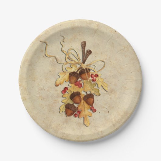 Acorn Pappteller (Vorderseite)
